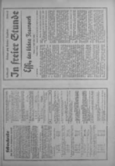 In freier Stunde.Beilage zum Posener Tageblatt 1934.03.11 Nr57