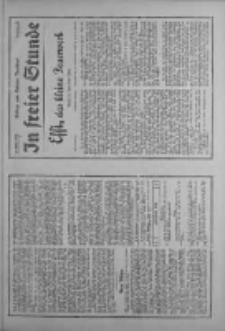 In freier Stunde.Beilage zum Posener Tageblatt 1934.03.23 Nr66