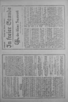 In freier Stunde.Beilage zum Posener Tageblatt 1934.03.28 Nr70