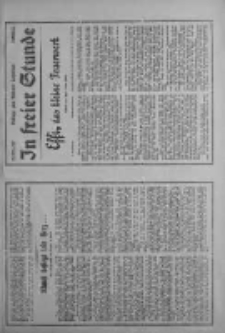 In freier Stunde.Beilage zum Posener Tageblatt 1934.03.30 Nr72