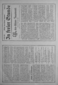 In freier Stunde.Beilage zum Posener Tageblatt 1934.04.04 Nr74