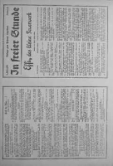 In freier Stunde.Beilage zum Posener Tageblatt 1934.04.06 Nr76