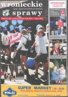 Wronieckie Sprawy 2000.06.08 R.11 Nr22(152)
