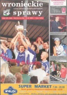 Wronieckie Sprawy 2000.06.15 R.11 Nr23(153)