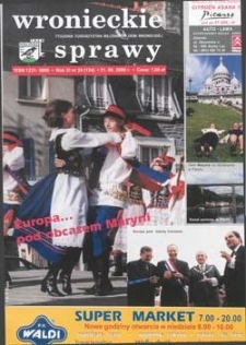 Wronieckie Sprawy 2000.06.21 R.11 Nr24(154)