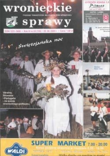 Wronieckie Sprawy 2000.06.29 R.11 Nr25(155)