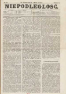 Niepodległość: (Organ Komitetu Reprezentacyjnego Zjednoczenia Emigracji Polskiej) 1866.09.30 R.1 Nr6
