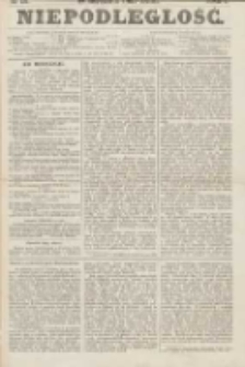 Niepodległość: (Organ Komitetu Reprezentacyjnego Zjednoczenia Emigracji Polskiej) 1867.01.30 R.2 Nr18