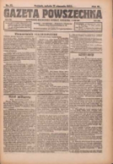 Gazeta Powszechna 1922.01.21 R.3 Nr17