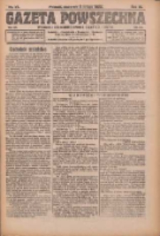 Gazeta Powszechna 1922.02.02 R.3 Nr27