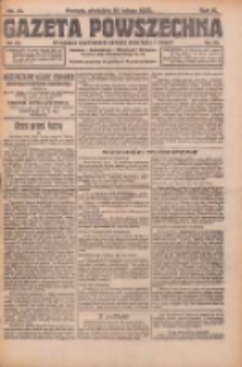 Gazeta Powszechna 1922.02.19 R.3 Nr41