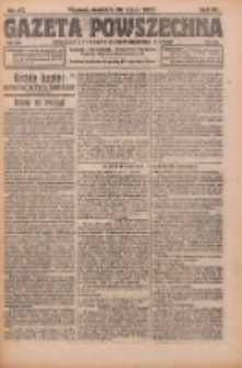 Gazeta Powszechna 1922.02.26 R.3 Nr47