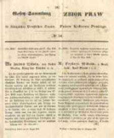 Gesetz-Sammlung für die Königlichen Preussischen Staaten. 1848.08.19 No34