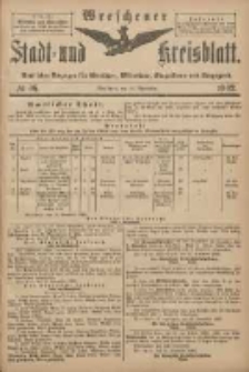 Wreschener Stadt und Kreisblatt: amtlicher Anzeiger für Wreschen, Miloslaw, Strzalkowo und Umgegend 1902.11.26 Nr96