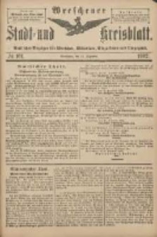 Wreschener Stadt und Kreisblatt: amtlicher Anzeiger für Wreschen, Miloslaw, Strzalkowo und Umgegend 1902.12.13 Nr101