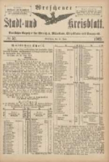 Wreschener Stadt und Kreisblatt: amtlicher Anzeiger für Wreschen, Miloslaw, Strzalkowo und Umgegend 1902.06.28 Nr53