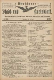 Wreschener Stadt und Kreisblatt: amtlicher Anzeiger für Wreschen, Miloslaw, Strzalkowo und Umgegend 1902.07.23 Nr60