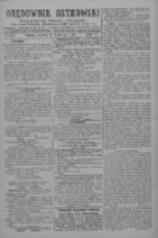 Orędownik Ostrowski: pismo na miasto i powiaty Ostrowski i Odolanowski oraz miast Ostrowa, Odolanowa, Sulmierzyc i Raszkowa