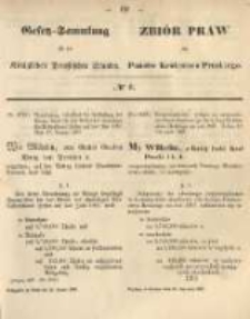 Gesetz-Sammlung für die Königlichen Preussischen Staaten. 1867.01.25 No6