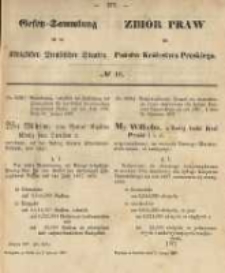 Gesetz-Sammlung für die Königlichen Preussischen Staaten. 1867.02.02 No10