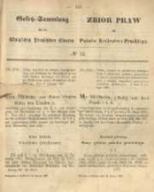 Gesetz-Sammlung für die Königlichen Preussischen Staaten. 1867.02.14 No12
