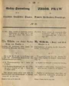 Gesetz-Sammlung für die Königlichen Preussischen Staaten. 1867.02.26 No15