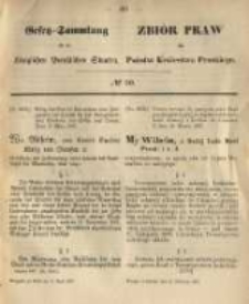 Gesetz-Sammlung für die Königlichen Preussischen Staaten. 1867.04.17 No30