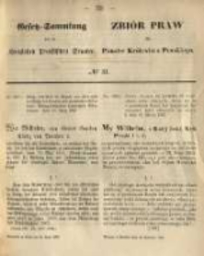 Gesetz-Sammlung für die Königlichen Preussischen Staaten. 1867.04.24 No31