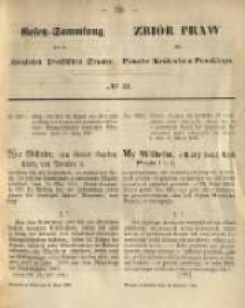 Gesetz-Sammlung für die Königlichen Preussischen Staaten. 1867.04.24 No31