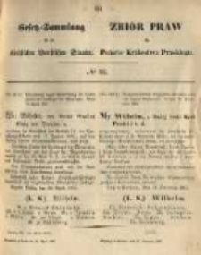 Gesetz-Sammlung für die Königlichen Preussischen Staaten. 1867.04.20 No32