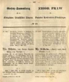 Gesetz-Sammlung für die Königlichen Preussischen Staaten. 1867.05.13 No39