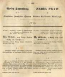 Gesetz-Sammlung für die Königlichen Preussischen Staaten. 1867.05.26 No44