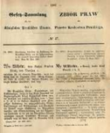 Gesetz-Sammlung für die Königlichen Preussischen Staaten. 1867.06.01 No47