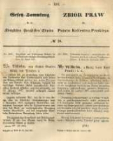 Gesetz-Sammlung für die Königlichen Preussischen Staaten. 1867.06.29 No58