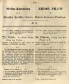 Gesetz-Sammlung für die Königlichen Preussischen Staaten. 1867.08.20 No78