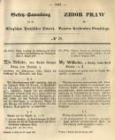 Gesetz-Sammlung für die Königlichen Preussischen Staaten. 1867.08.20 No78