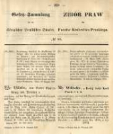 Gesetz-Sammlung für die Königlichen Preussischen Staaten. 1867.09.11 No88