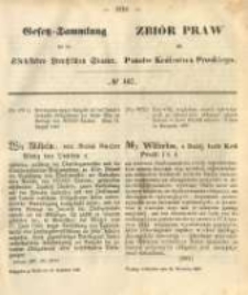 Gesetz-Sammlung für die Königlichen Preussischen Staaten. 1867.09.28 No107