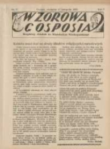 Wzorowa Gosposia: bezpłatny dodatek do "Włościanina Wielkopolskiego" 1929.11.17 R.1 Nr3