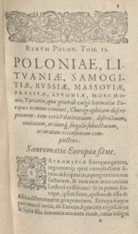 Rerum Polonicarum tomi tres. Quorum omnium Poloniae Regum [...] a Lecho [...] ad Stephanum Bathoreum [...] complectitur Alexandro Gvagnino [...] authore. T.2