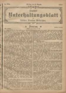 Tägliches Unterhaltungsblatt der Posener Neuesten Nachrichten 1902.08.08 Nr959