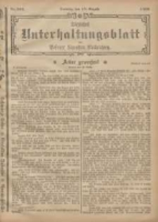 Tägliches Unterhaltungsblatt der Posener Neuesten Nachrichten 1902.08.17 Nr967