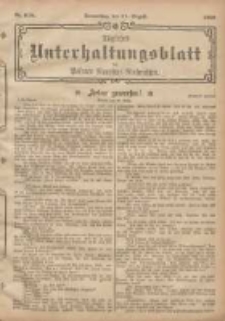 Tägliches Unterhaltungsblatt der Posener Neuesten Nachrichten 1902.08.21 Nr970