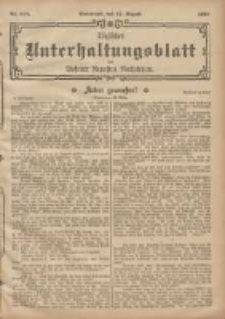 Tägliches Unterhaltungsblatt der Posener Neuesten Nachrichten 1902.08.23 Nr972