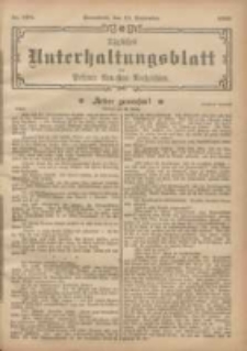 Tägliches Unterhaltungsblatt der Posener Neuesten Nachrichten 1902.09.13 Nr990