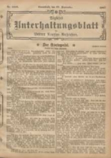 Tägliches Unterhaltungsblatt der Posener Neuesten Nachrichten 1902.09.27 Nr1002