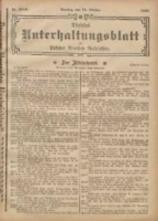 Tägliches Unterhaltungsblatt der Posener Neuesten Nachrichten 1902.10.14 Nr1016