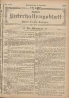Tägliches Unterhaltungsblatt der Posener Neuesten Nachrichten 1902.11.01 Nr1032