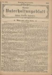Tägliches Unterhaltungsblatt der Posener Neuesten Nachrichten 1902.12.04 Nr1059