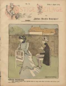 Lustige Beilage der Posener Neuesten Nachrichten 1902.04.06 Nr14